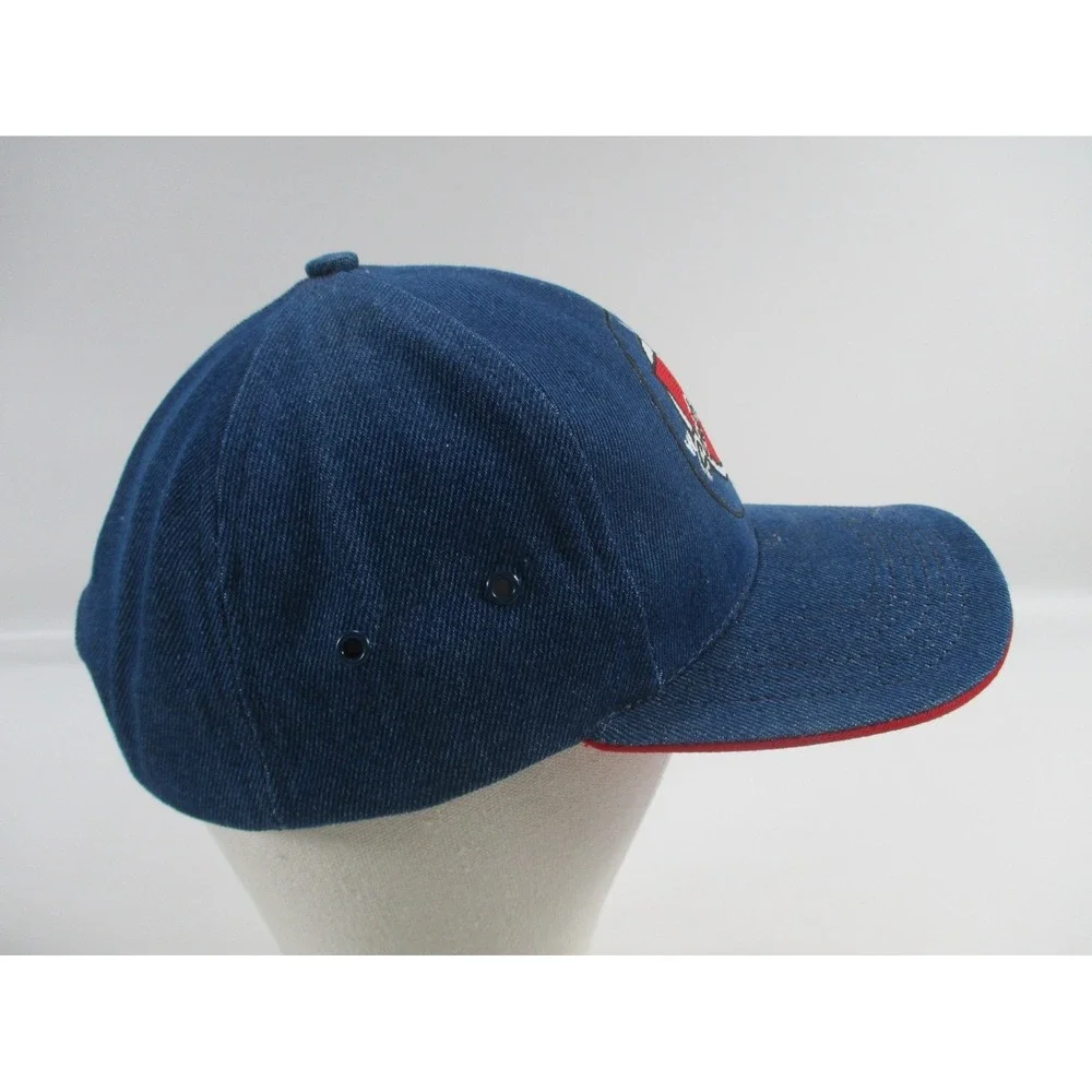 Vintage Southeastern Equipment Co Patch Ohio Compass Denim Snapback Hat USA Flag